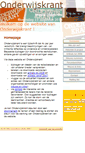 Mobile Screenshot of onderwijskrant.be