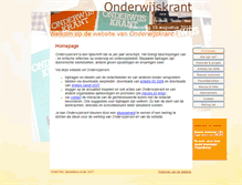 Tablet Screenshot of onderwijskrant.be